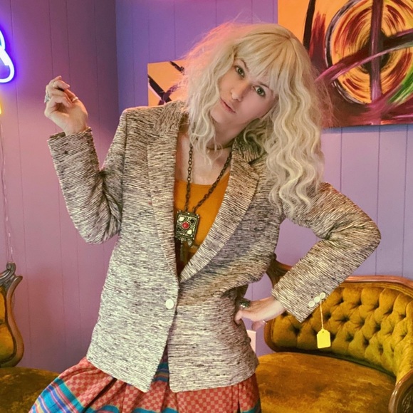 Vintage DEADSTOCK 100% Sacha Silk Jacket - Picture 5 of 11